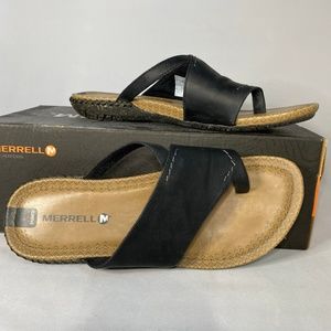 Merrell Whisper Wrap Sandal in Black